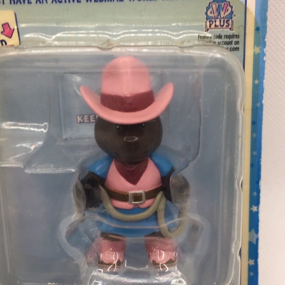 Webkinz Cowgirl Clydesdale Horse Figurine Ganz Toy Feature Code Series 2 New - Picture 3 of 8